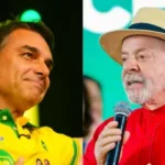 Flávio Bolsonaro aparece à frente de Lula em simulação de segundo turno, aponta pesquisa