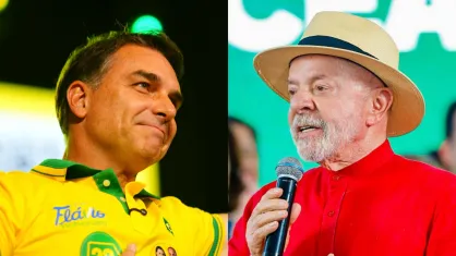 Flávio Bolsonaro aparece à frente de Lula em simulação de segundo turno, aponta pesquisa
